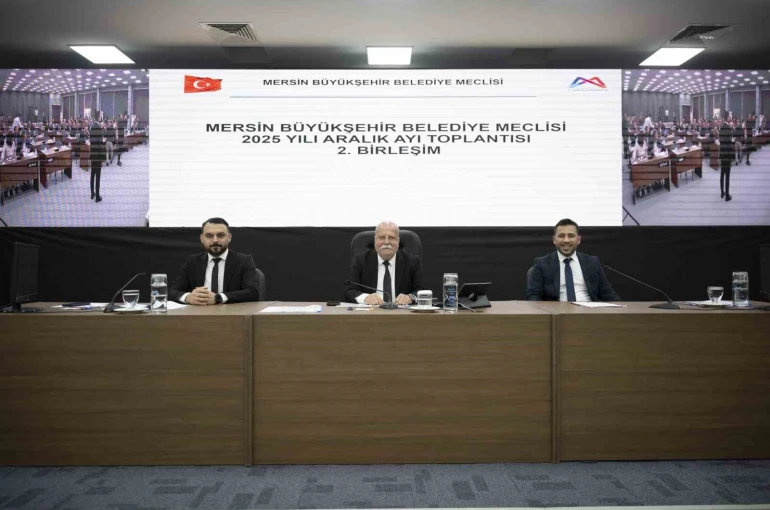 Mersin Büyükşehir Belediye Meclisinde 20 madde görüşüldü