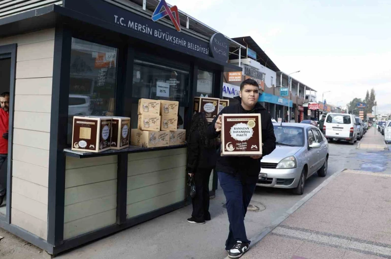 Mersin Büyükşehir Belediyesinden çölyak hastalarına Ramazan desteği