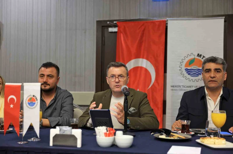 Mersin iş dünyası ortak akılda buluştu: Üretim, ihracat ve lojistik masaya yatırıldı