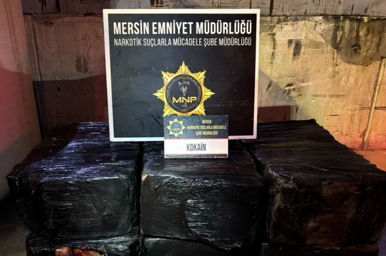 Mersin Limanı’ndaki 298 kilo kokainle ilgili 2 şüpheli gözaltına alındı