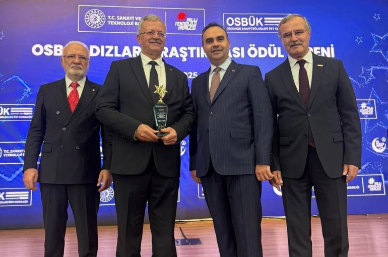 Mersin OSB’ye ’En çok katkı veren OSB’ ödülü