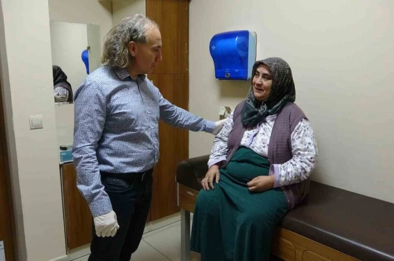 Mersin’de 11 yıl ihmal edilen memedeki 8,5 kiloluk kitle ameliyatla çıkarıldı