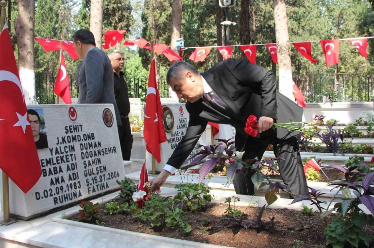 Mersin’de 15 Temmuz’da şehitler dualarla anıldı