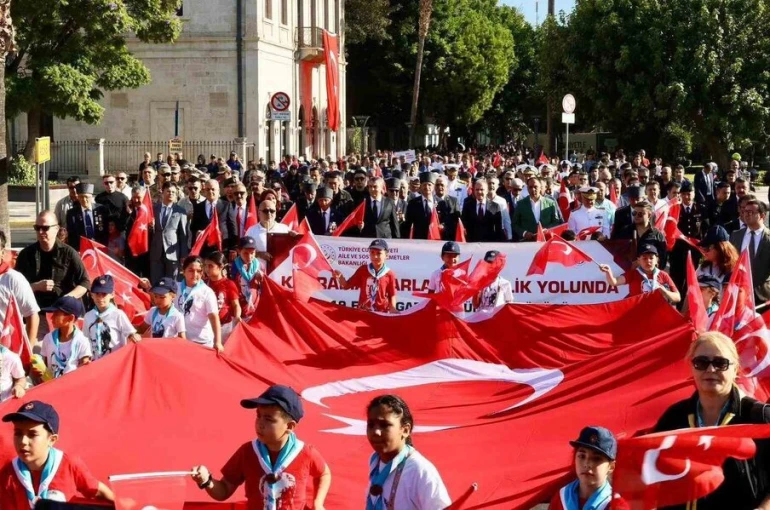 Mersin’de 19 Eylül Gaziler Günü coşkuyla kutlandı