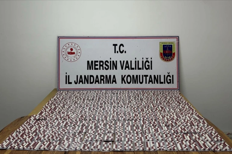 Mersin’de 5 binden fazla sentetik hapla yakalanan şüpheli tutuklandı