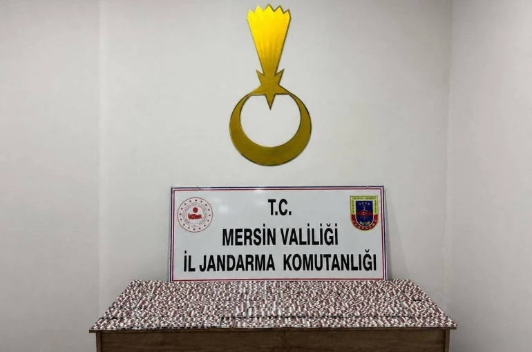Mersin’de 7 bin 256 sentetik hap ele geçirildi, 1 tutuklama