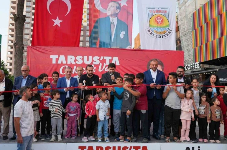 Mersin’de asansör kazasında ölen Pelin Kıyga’nın adı parka verildi