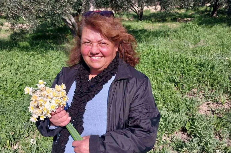 Mersin’de baharı yaşatan nergis çiçekleri gelir kaynağı oldu