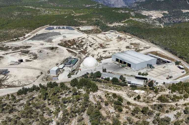 Mersin’de çöpler enerjiye dönüşüyor