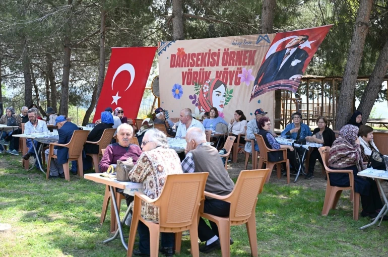 Mersin’de gaziler doğayla iç içe vakit geçirdi