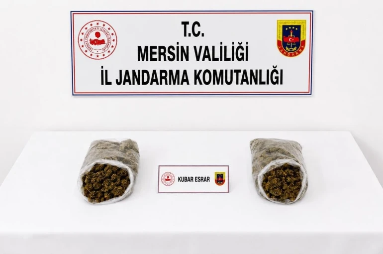Mersin’de jandarmadan uyuşturucu operasyonu: 2 tutuklama