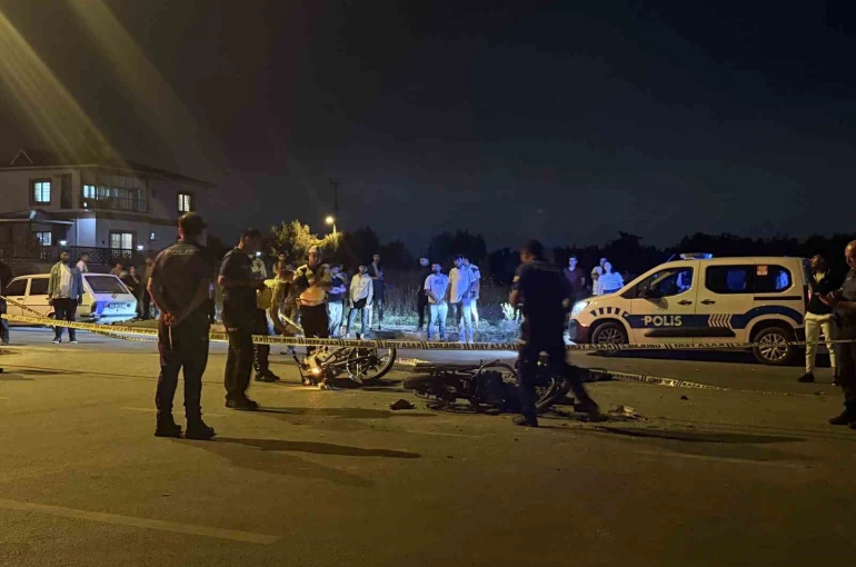 Mersin’de motosiklet kazası: 1 ölü, 1 yaralı