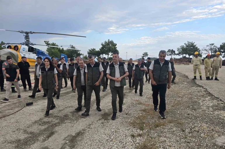 Mersin’de orman yangınlarına karşı teyakkuz vurgusu