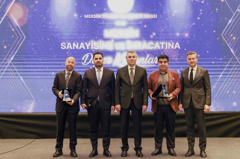 Mersin’in üretim ve ihracat başarısı taçlandırıldı