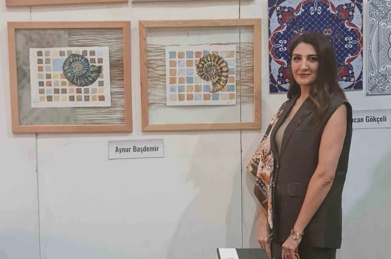 Mersinli sanatçının ’doğadan sanata’ çalışması büyük ilgi gördü