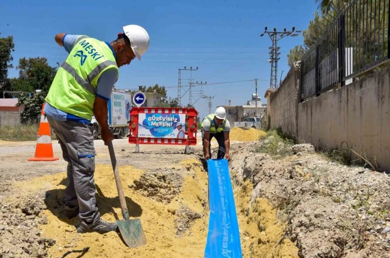 MESKİ, Tarsus Baltalı Mahallesi’nin su kapasitesini artırdı