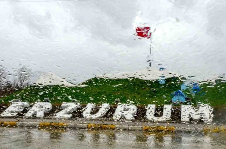 Meteoroloji’den Erzurum ve çevre iller için kuvvetli yağış uyarısı
