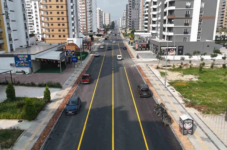 Mezitli’de ulaşımı rahatlatacak çalışma tamamlandı