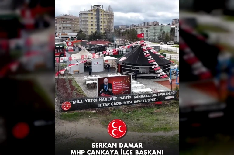 MHP Çankaya İlçe Başkanlığı 8’inci yılında iftar programlarına devam ediyor