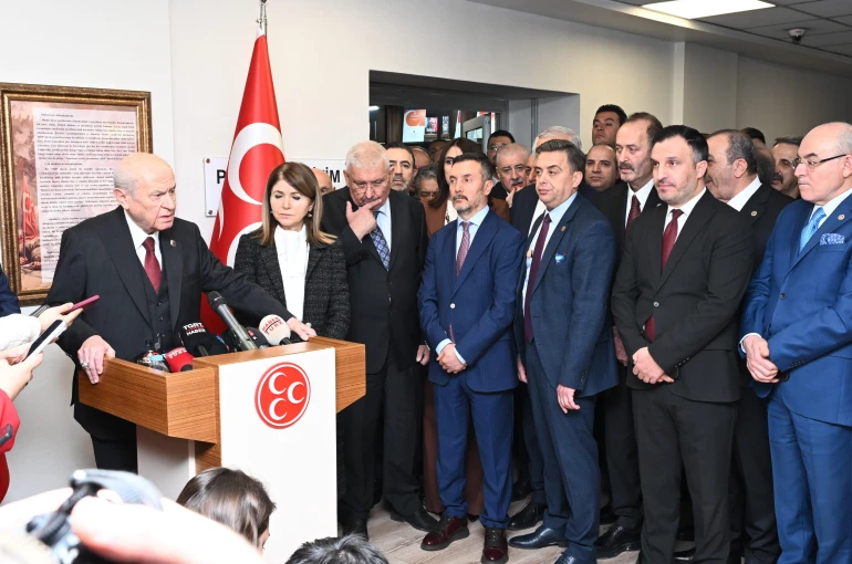MHP Genel Başkanı Bahçeli: "İsrail'in karanlık emelleri son bulmalı"