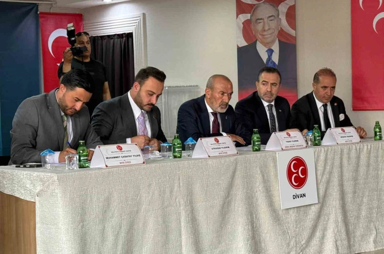 MHP İlçe Başkanlığı’nın 14’üncü Olağan Genel Kurul toplantısı yapıldı