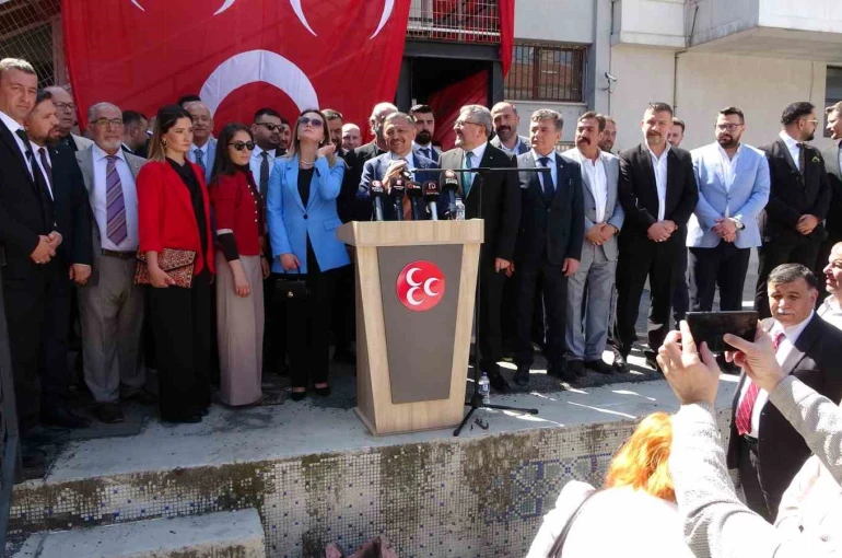MHP Kütahya İl Başkanlığı’na atanan Türker görevi devraldı
