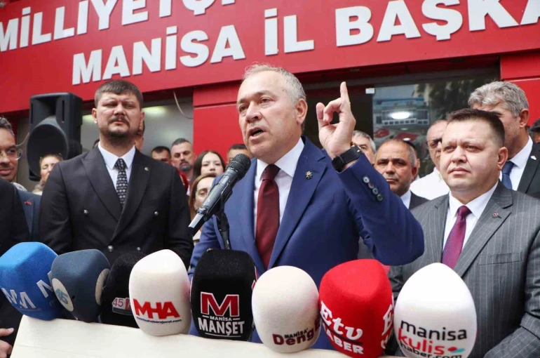 MHP Manisa’da devir teslim töreninde birlik ve Cumhur İttifakı vurgusu
