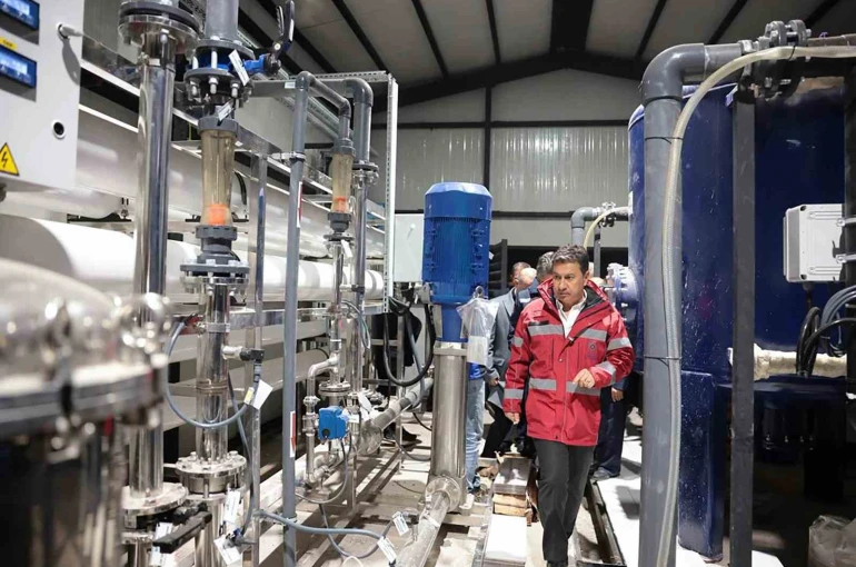 Milas Kazıklı ve Bozbük ‘Tuzlu su arıtma tesisi’ tamamlandı 