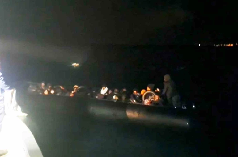 Milas’ta 3’ü çocuk 37 düzensiz göçmen yakalandı