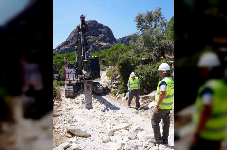 Milas’ta 75 yıllık içme suyu altyapısı yenileniyor