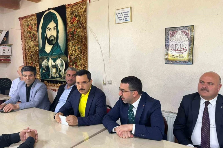 Milletvekili Çalkın Akyaka’da muhtarlar ve vatandaşlarla buluştu