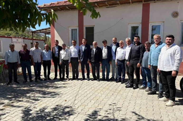 Milletvekili Tüfenkci, Doğanşehir’de muhtarlarla bir araya geldi