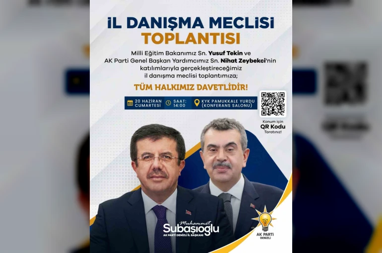 Milli Eğitim Bakanı Yusuf Tekin Denizli’ye geliyor
