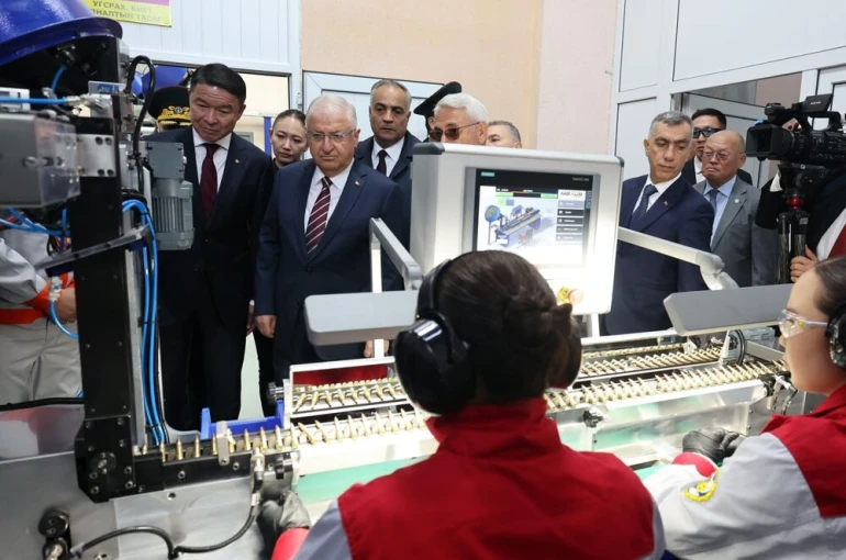 Milli Savunma Bakanı Güler, Moğolistan’da MKE AŞ’nin Fişek-İmla Montaj Hattı’nın açılış törenine katıldı