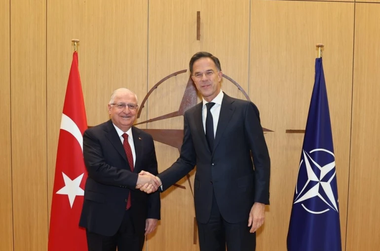 Milli Savunma Bakanı Güler, NATO Genel Sekreteri Rutte ile görüştü