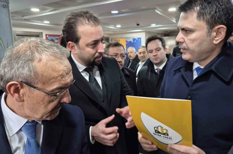 MİMDER’den Bakan Kurum’a yerinde dönüşüm raporu