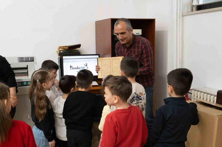 Minik öğrenciler Kütüphane Haftası’nda kitaplarla buluştu 