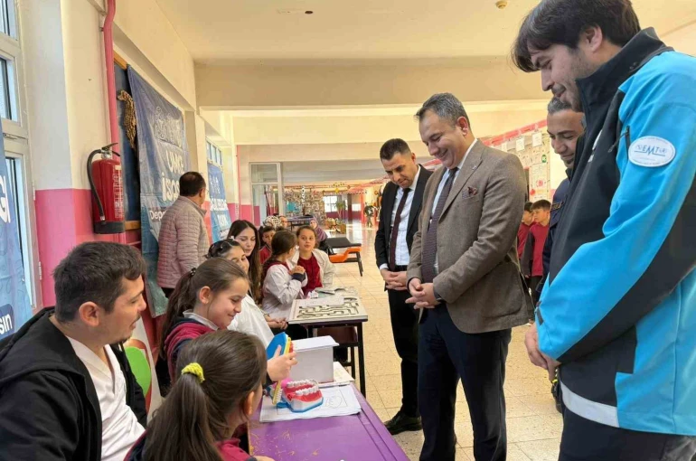 Miniklere sağlıklı gelecek dersi