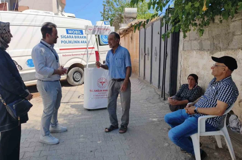 Mobil sigara bırakma polikliniği umut oluyor 