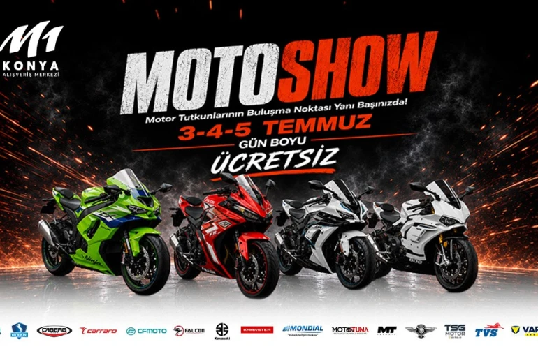 Motor tutkunları M1 Konya AVM’de buluşuyor
