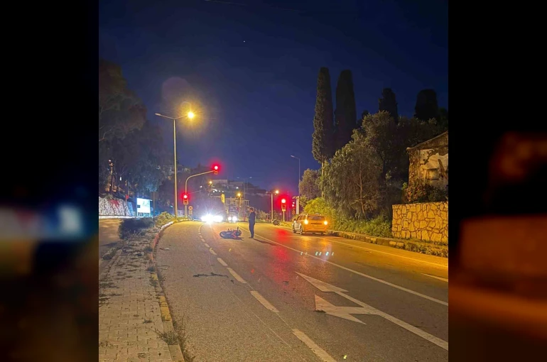 Motosiklet sürücüsü kazada yaşamını yitirdi