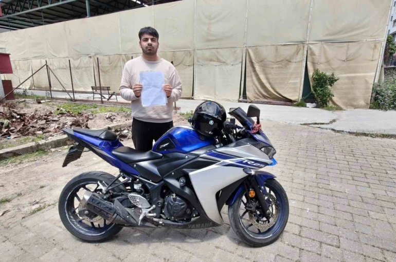 Motosikletini 5 dakika emanet etti, 200 bin TL ceza yedi