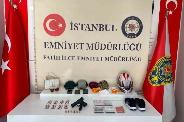 Motosikletli kapkaççılar dron destekli takiple yakalandı