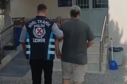 Motosikletliyi darbeden trafik magandası yakalandı, ceza yağdı