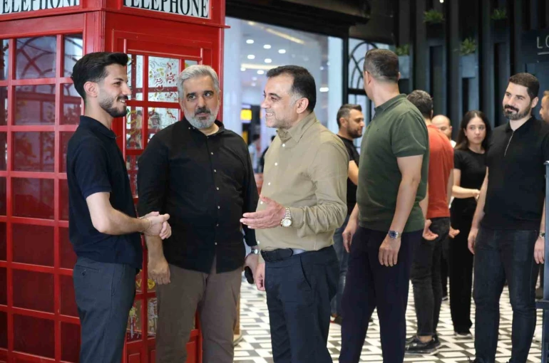 MTSO Başkan adayı Duyan, esnafla bir araya geldi