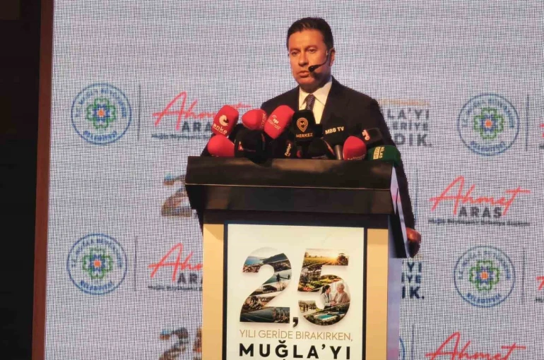 Muğla Büyükşehir Belediye Ahmet Aras 2,5 yıllık icraatlarını açıkladı: Vaatlerin yüzde 61,5’i hayata geçirildi