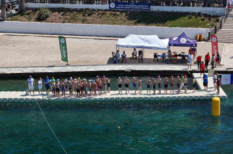 Muğla Büyükşehir’in ev sahipliğinde 634 sporcu milli takım için kulaç attı
