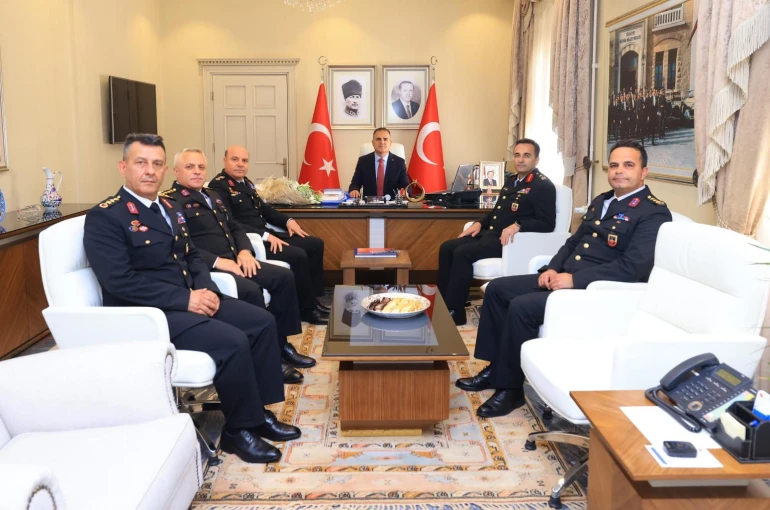 Muğla Valisi Akbıyık, Jandarma’yı ağırladı