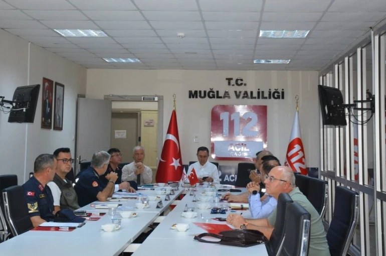 Muğla’da 112 Acil Çağrı Merkezi’nde ihbar süreçleri değerlendirildi