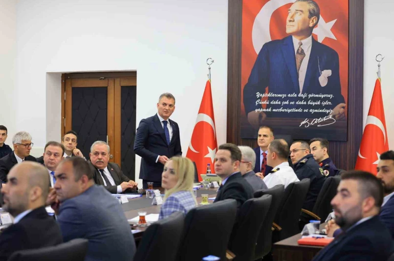 Muğla’da 2026 yılı "Orman Yangınlarıyla Mücadele Komisyon Toplantısı" yapıldı